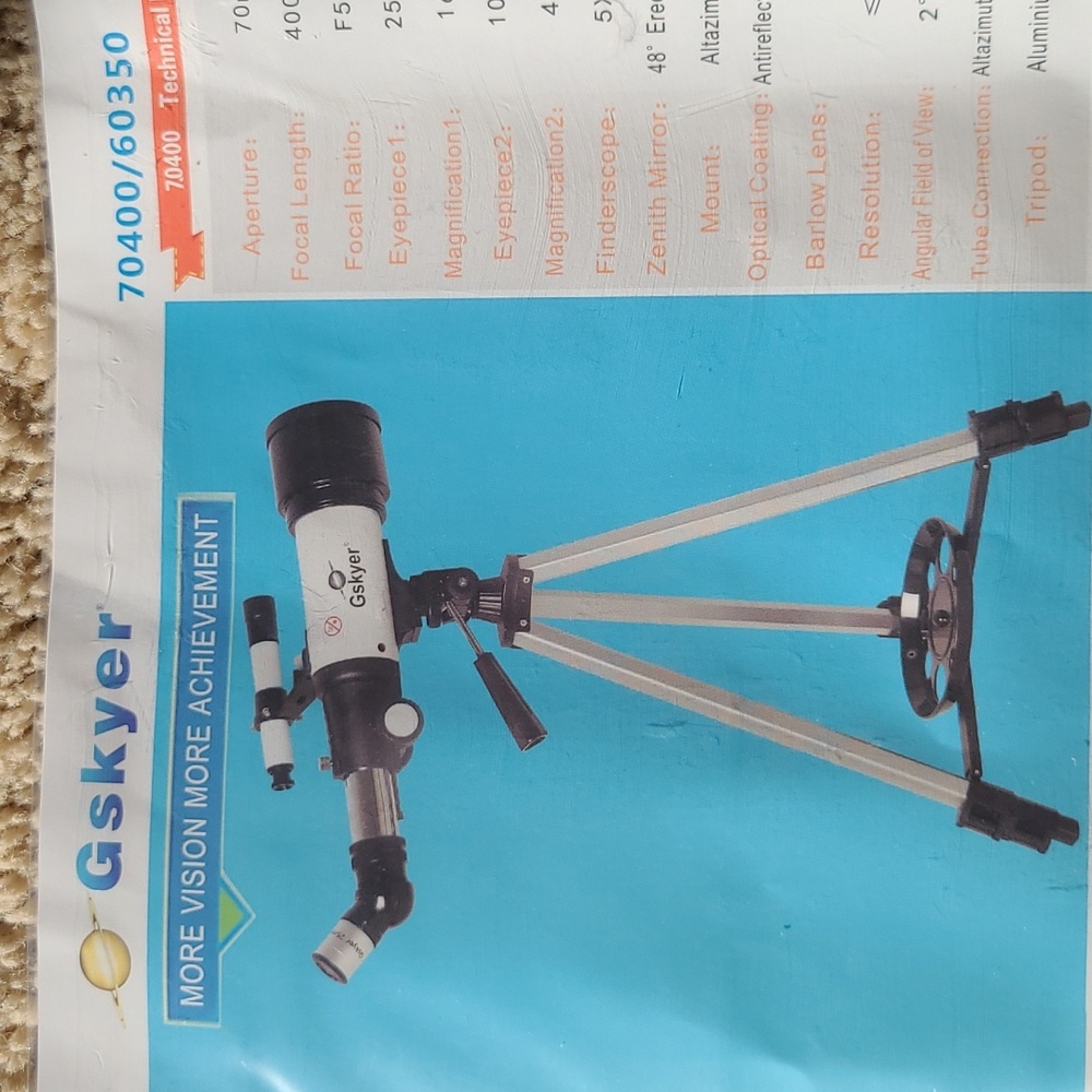 GSKYER Telescope 70400/60350